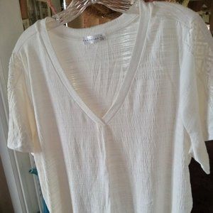 EUC white Retrology top